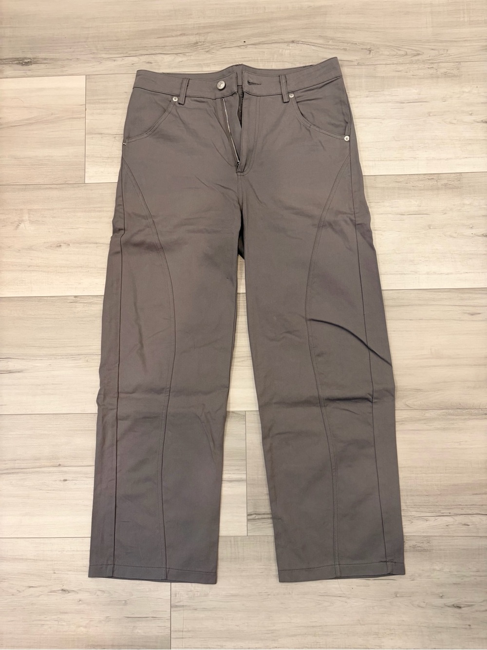 Shein DAZY Men's Solid Color Casual Pants, Street Style Size Small 29, 30 - Picture 3 of 8